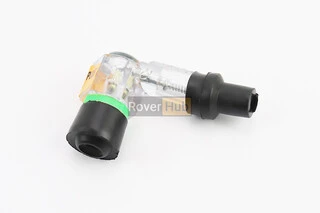 Ковпачок свічки "люлька" 90град, прозорий