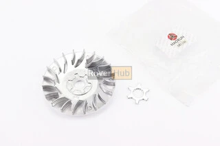 Крыльчатка вариатора переднего (под вал 16мм)  + шайба "крест" Yamaha BWS 100