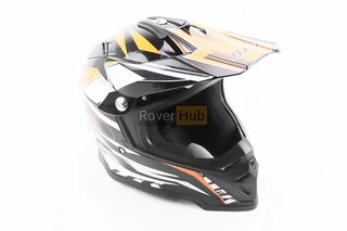 Шлем кроссовый/эндуро/АТV BLD-819-7 L (59-60см), ЧЕРНО-ОРАНЖЕВЫЙ