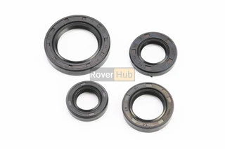 Сальники к-кт 4шт (15x25,5x7; 17x30x6; 20x31x7; 28x42x7) двигуна, Honda LEAD AF48