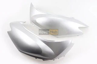 Honda DIO AF-56/57 пластик - верхній бічний лів+прав к-кт-2шт, СІРИЙ