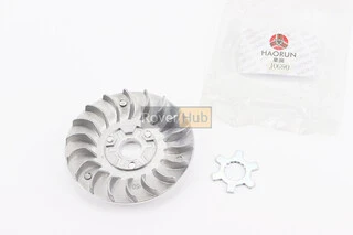 Крильчатка переднього варіатора (під вал 16мм) + шайба "хрест" Yamaha JOG90/STELS