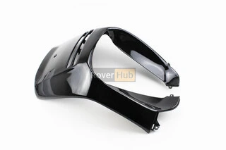 Honda LEAD AF-20 пластик - передній верхній "дзьоб-підклювник", ЧОРНИЙ