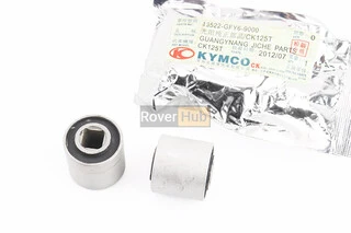 Сайлентблок двигуна D30мм*L30мм (всередині квадрат) Yamaha 90 STELS, к-кт 2шт