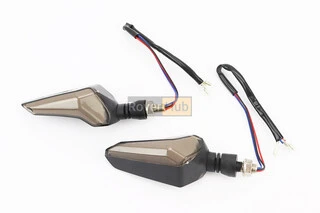 Поворот диодный на гибкой ножке + стоп сигнал/габарит LED ИЗГИБ малый, 2шт