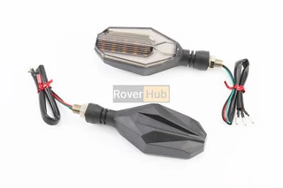 Поворот диодный на гибкой ножке + стоп сигнал/габарит LED РОМБ, 2шт