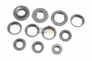 Сальники к-кт 11шт (17x30x7/10; 22x35x8; 23x36,5x6,7-2шт; 34x43,4x5/8-4шт; 34x52x9; 25x52x6; 26x52x8/10) Юпітер