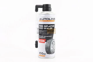Герметик для быстрого ремонта шин "TIRE INFLATOR SEALER",  Аэрозоль 450ml