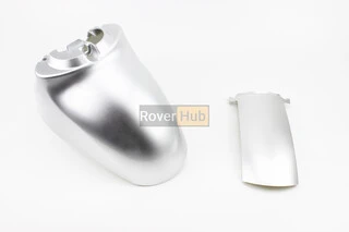 Honda SCOOPY AF-55 пластик - крило переднє к-кт, СІРИЙ