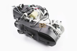 Двигун скутерний у зборі 125куб (короткий варіатор, довгий вал) New