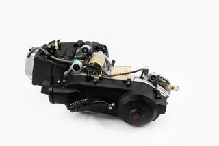 Двигун скутерний в зборі 125куб (короткий варіатор, довгий вал)