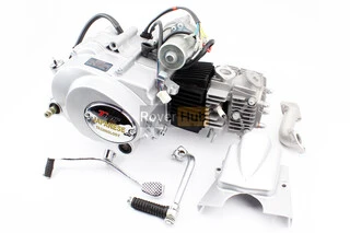 Двигун мопедний в зборі 110куб (Delta) - "механіка"