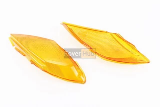 Suzuki LET'S "скло" - поворотів передніх к-кт 2шт, жовті