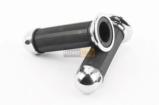 Рукоятка руля лев./пр. к-кт с хром. наконечниками, тип 1