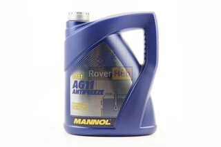 Жидкость охлаждающая концентрат -38&deg;C 1:1 "АНТИФРИЗ AG11", голубая 5L