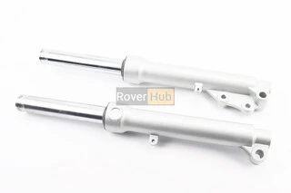 Амортизатор передний (перья), лев., прав. к-кт 410мм Race2, СЕРЫЙ