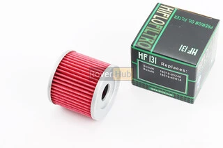 Фільтр-елемент масляний HF131 (44x40мм) Suzuki AN400 Burgman/GS125 SZ,D/UX150 K8,K9,L0,L1-L5 SIXteen,Hyosung GT125/GV125