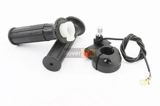 Рукоятка руля правая под трос газа в сборе с кнопкой, к-кт