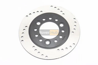 Диск передній гальмівний GY6/Honda AF-48 D=180mm, чорний