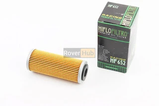 Фільтр-елемент масляний HF652 (33x87мм) KTM EXC400/450/530; EXC-F 250-350; SX-F 250/350/450, HUSQVARNA FC 250/350/450; FE