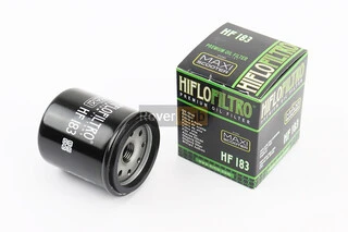 Фільтр масляний HF183 (52x65мм) APRILIA Atlantic 125/200/250 i/300 i/Scarabeo 125/GILERA DNA 125/180/250 Nexus, MALAGUTI Madison