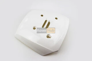 Yamaha GEAR 4Т пластик - передній основний "дзьоб", БІЛИЙ