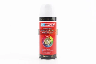 Фарба акрилова №01 "БІЛИЙ ГЛЯНЦЕВИЙ", Аерозоль 400ml