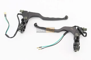 Важелі керма ліве, праве з кріпленням під дзеркало, к-кт 2шт (М10 права) МОТО CG/CB