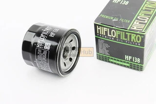 Фільтр масляний HF138 (M20x1) Aprilia RSV 1000/Suzuki GSF1200 Bandit/Suzuki GSX-R1300 Hayabusa, SUZUKI AN650 Burgman, Suzuki GSX-R