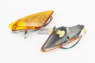 Yamaha JOG ARTISTIC повороты передние в сборе к-кт 2шт, желтые