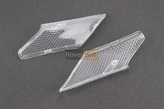 Yamaha JOG NEXT ZONE "скло"- поворотів передніх к-кт 2шт (під бараб. гальмо), прозорі