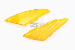 Yamaha JOG NEXT ZONE ZR "скло"- поворотів передніх к-кт 2шт, жовті, тип 2