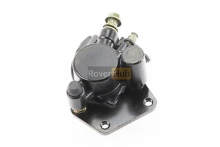 Гальмівний супорт передньої системи (однопоршневий) з колодками "квадрат", чорний