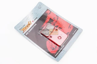 Гальмівні колодки (дискові) "квадрат" Viper - RACE/STORM/GY6 к-кт 2шт, червоні