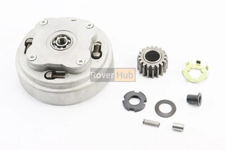 Зчеплення дводискове у зборі (кошик) Delta 70/110cc "механіка" + 6 деталей