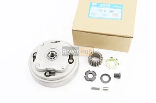 Зчеплення дводискове у зборі (кошик) Delta 70/110cc "механіка" + 7 деталей