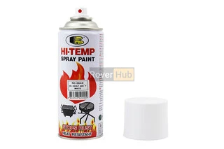 Краска акриловая жаростойкая 400&deg;F, №0040 "БЕЛЫЙ", Аэрозоль 400ml