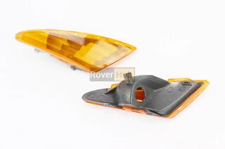 Yamaha JOG NEXT ZONE повороти передні в зборі к-кт 2шт (під диск. гальмо), жовті