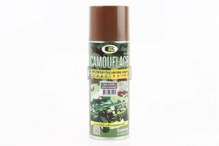 Краска акриловая камуфляжная №C005  "КОРИЧНЕВАЯ", Аэрозоль 400ml