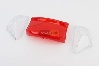 Пластик - "скло" - стопа і поворотів задніх к-кт 3шт (можливі незначні потертості)