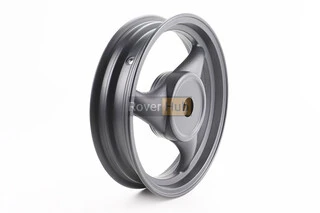 Диск задний литой MT2,50x12 Z19 для 4Т (бараб. торм., d-110мм) "3 луча" чёрный