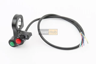 Блок кнопок на кермі універсальний "компакт" (сигнал, повороти, габарит, стартер)