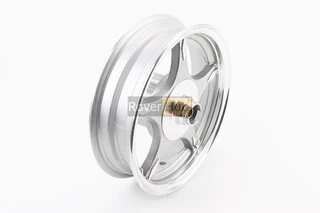 Диск передний литой MT2,50x10 d12mm (диск торм. 3 болта) "5 лучей" серый