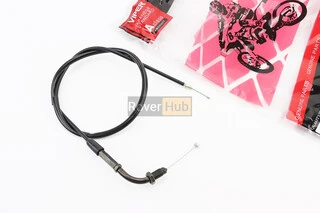 Трос газа (трос 90см; кожух 80см), с резьбой