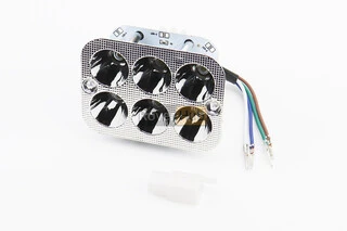 Фари квадратні внутрішня частина 6-LED, 90*65мм, TUNING