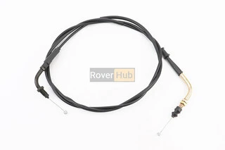 Трос газа 4Т-50cc (крепление верхнее с резьбой) (трос 197см; кожух 184см)