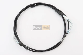 Трос газа 4Т-50cc (крепление верхнее с резьбой) (трос 207см; кожух 198см)