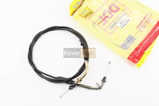 Трос газа 4Т-50cc (крепление верхнее с шайбой) (трос 195см; кожух 184см)