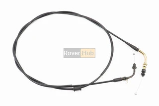 Трос газа 4Т-50cc (крепление верхнее с шайбой) (трос 209см; кожух 199см)