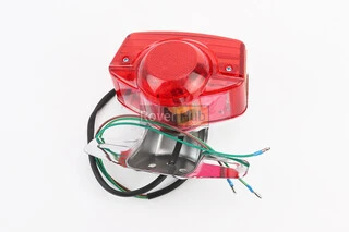 Ліхтар задній ALPHA "ХРОМ" на металевій ніжці